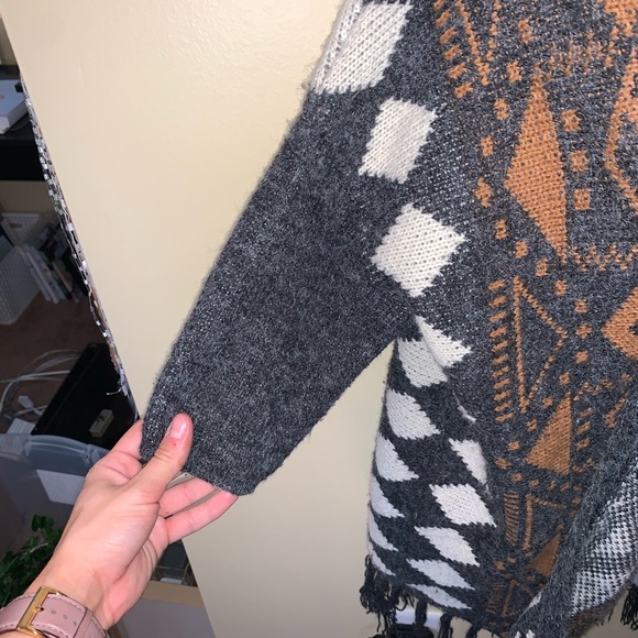 Pattern sweater cardigan - Picture 5 of 7